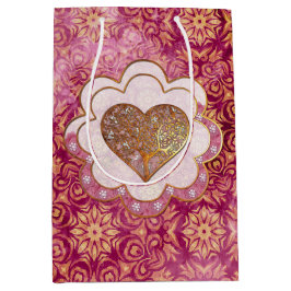 Bohemisch Valentine Whimsey 3D VALENTINES WEDDINES Mittlere Geschenktüte