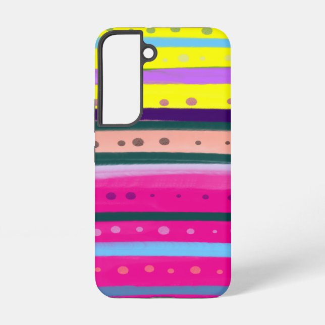 Bohemische Abstrakte Kunst Samsung Galaxy Hülle (Rückseite)