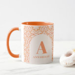 Bohemische Aquarellmalerei Pastell Marokkaner Gebu Tasse<br><div class="desc">Moderne böhmische rosa und rostpastellfarbene Sommer Geburtstagsgeschenk Tasse. Marokkanisch inspirierte pastellfarbene pfirsichfarbene orange-farbene Gestaltung Teil einer Sammlung.</div>