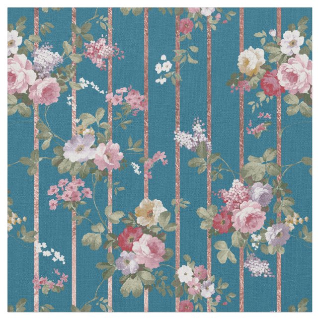 Bohemische blaue rosarote moderne mit stoff (Nahaufnahme)