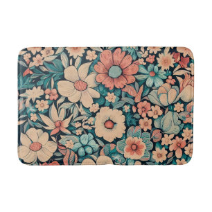Bohemische Blume Badematte