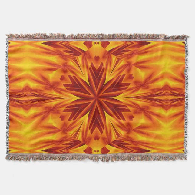 Bohemische Blume Decke (Vorderseite)