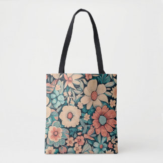 Bohemische Blume Tasche