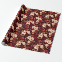 Bohemische bordeauxfarbene Blume