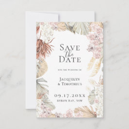 Bohemische Botanicals Save the Date Ankündigung
