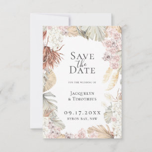 Bohemische Botanicals Save the Date Ankündigung