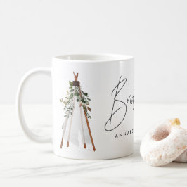 Bohemische Braut als botanischer Zeitgenosse Kaffeetasse