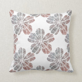 Bohemische Brisen-Blume | Seafoam Kissen