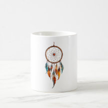 Bohemische Feather Dreamcatcher-Tasse