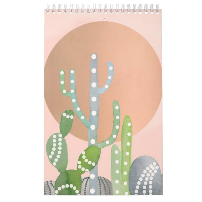 Bohemische Kaktus Kalender (Titelbild)