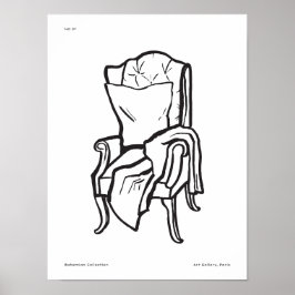 Bohemische Kunstposter-Sammlung Poster