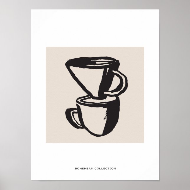 Bohemische Kunstposter-Sammlung Poster (Vorne)