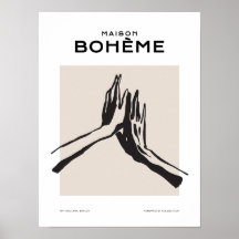 Bohemische Kunstposter-Sammlung