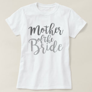Bohemische Kursivmutter der Spitze der Braut-  T-Shirt