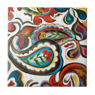 BOHEMISCHE MUSTER-GRAFIK FLIESE