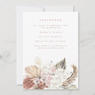 Bohemische Pampas Datum Änderung Save The Date