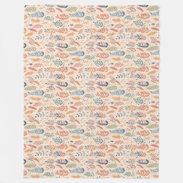 Bohemische Pastete Fleecedecke (Vorderseite)
