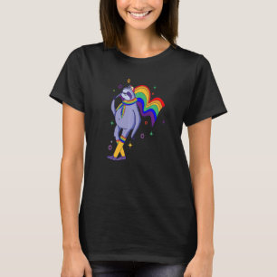 Bohemische Rainbow Transgender Lbgtq Pride Gay Lie T-Shirt