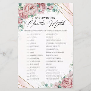 Bohemische Rose Storybook-Schriftart