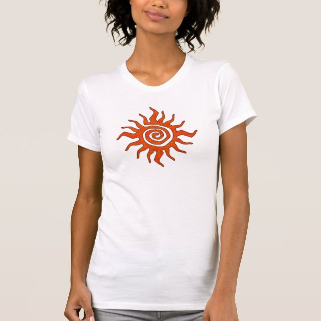 Bohemische Sun T-Shirt (Vorderseite)