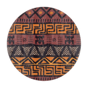 Bohemische Tribal Geometrie Schneidebrett