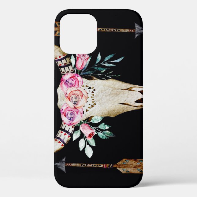 Bohemische Wasserfarben des Hirsches Case-Mate iPhone Hülle (Rückseite)