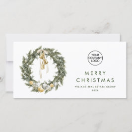 Bohemische Weihnachtsfeier Unternehmensgrüße Feiertagskarte