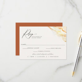 Bohemische Wüstenhochzeit RSVP - Auswahl