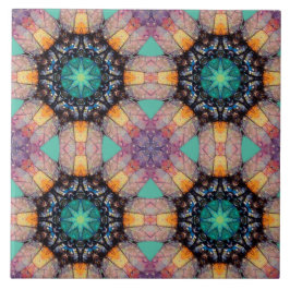 Bohemischer Akzent des dynamischen geometrischen M Fliese