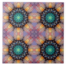 Bohemischer Akzent des dynamischen geometrischen M Fliese