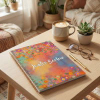 Bohemischer bunter florale fantastischer Planer