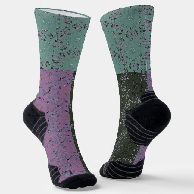 Bohemischer Deko Socken (Gewinkelt)