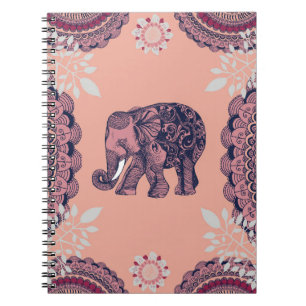 Bohemischer Elefant Notizblock