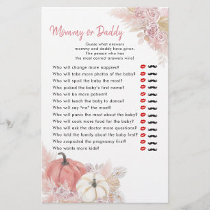 Bohemischer Fall in der Liebe Pumpkin Mommy oder D