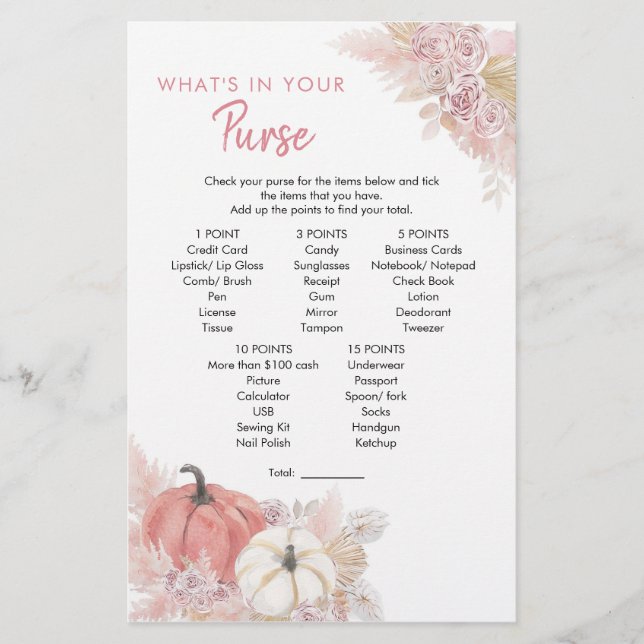 Bohemischer Fall in der Liebe Pumpkin Was ist in I (Vorderseite)