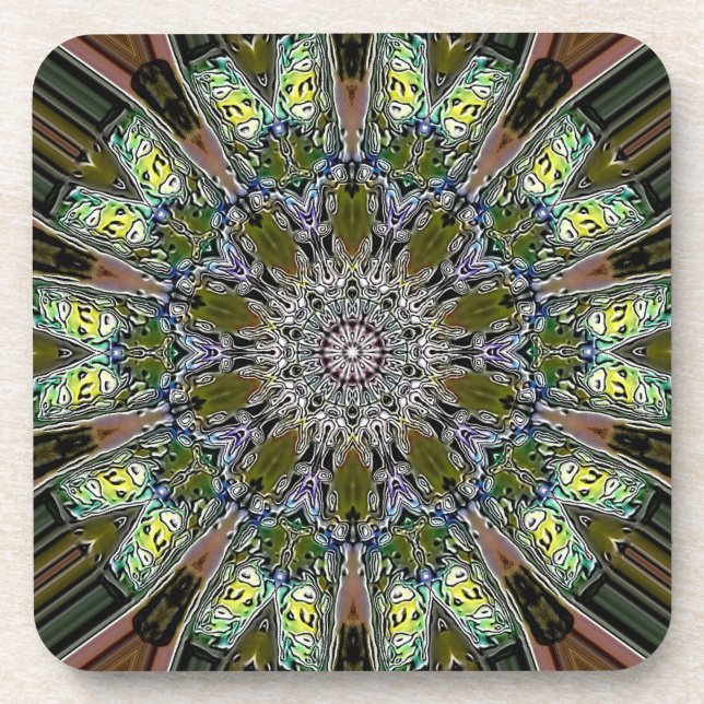 Bohemischer Untersetzer - Design 1 (Vorderseite)