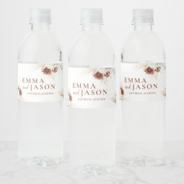 Bohemisches Blumenwasser Hochzeitswasser