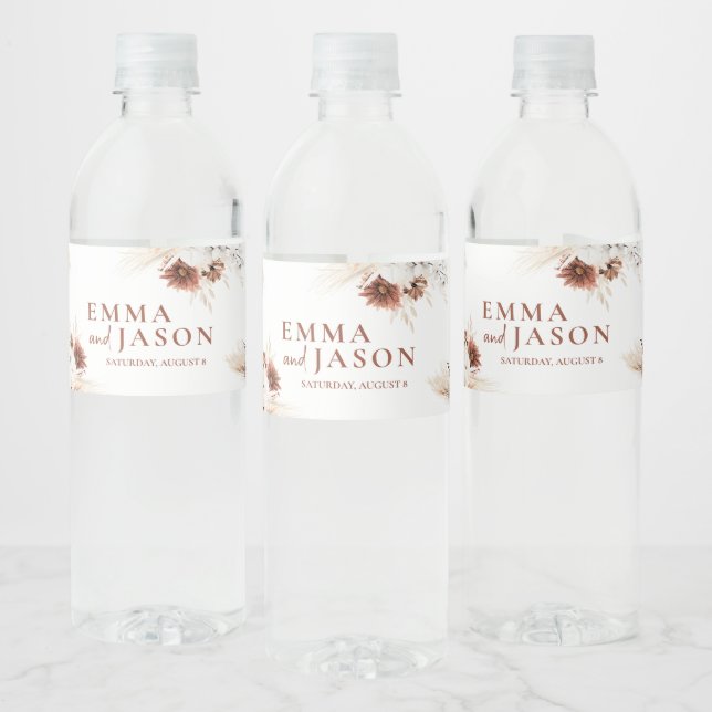 Bohemisches Blumenwasser Hochzeitswasser (Flaschen)