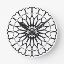 Bohemisches boho romantisches Mandala Rundkissen