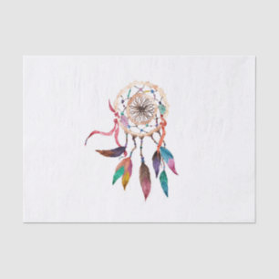 Bohemisches Dreamcatcher in der vibrierenden Seidenpapier
