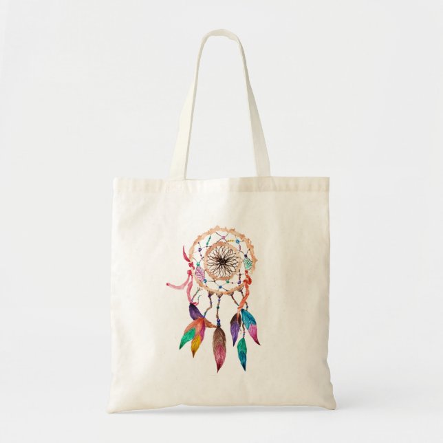 Bohemisches Dreamcatcher in der vibrierenden Tragetasche (Vorne)