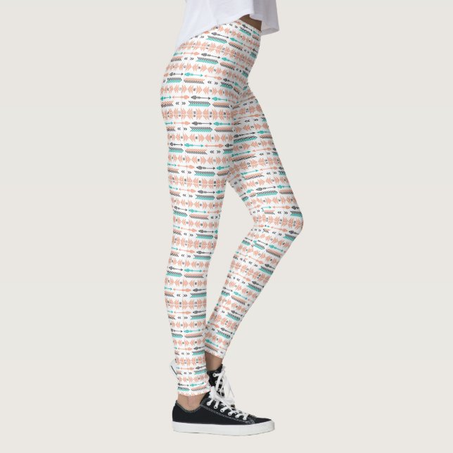 Bohemisches Muster Leggings (Rechts)