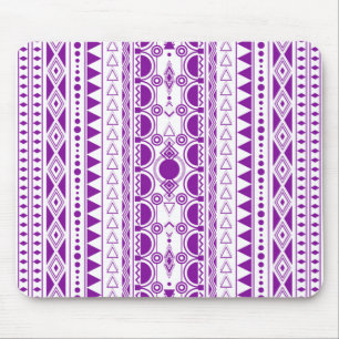 Bohemisches Ornament 30122020 Violett Mousepad