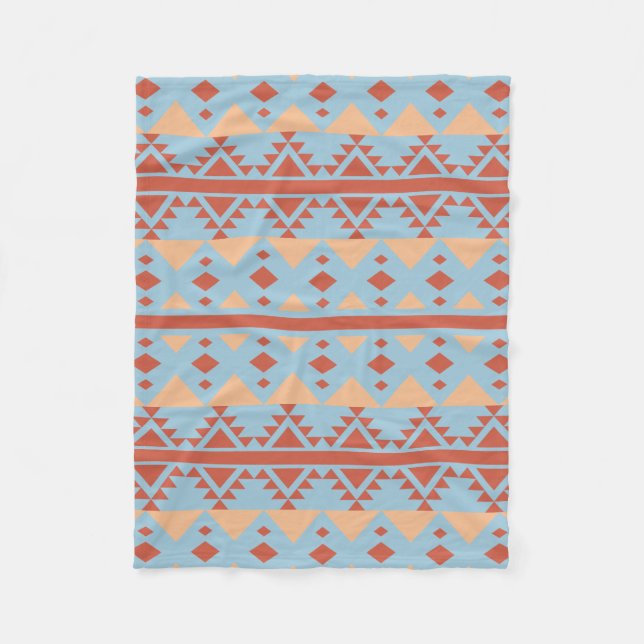 Bohemisches Tribal Fleece Blanket (Vorderseite)