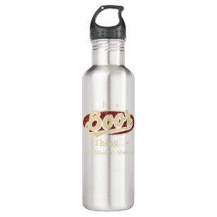 Bohlenisolierte Wasserflasche, Boxwasserflasche Edelstahlflasche