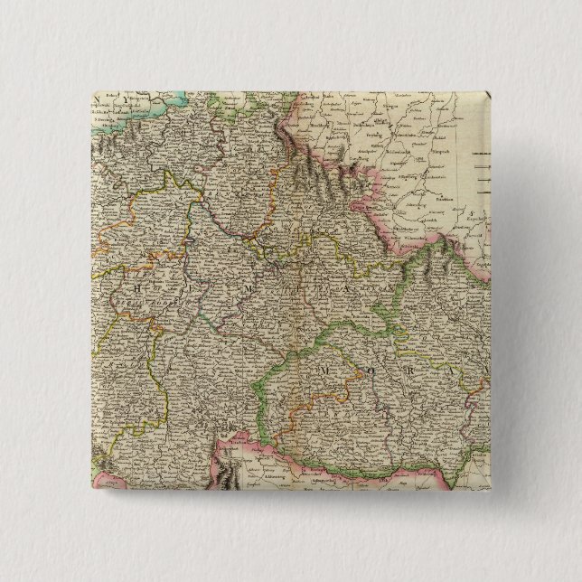 Böhmen, Mähren Button (Vorderseite)