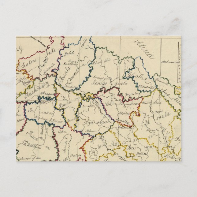 Böhmen, Mähren, Schlesien Postkarte (Vorderseite)