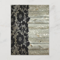 Böhmisch-Schwarze Spitze altes rustikales Barnwood