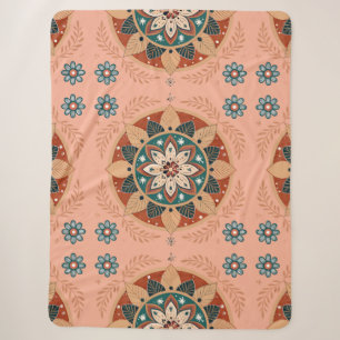 Böhmische Mandala Sherpadecke