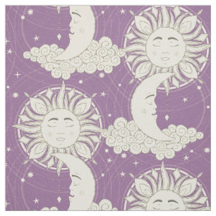 Böhmische Träume violett Stoff